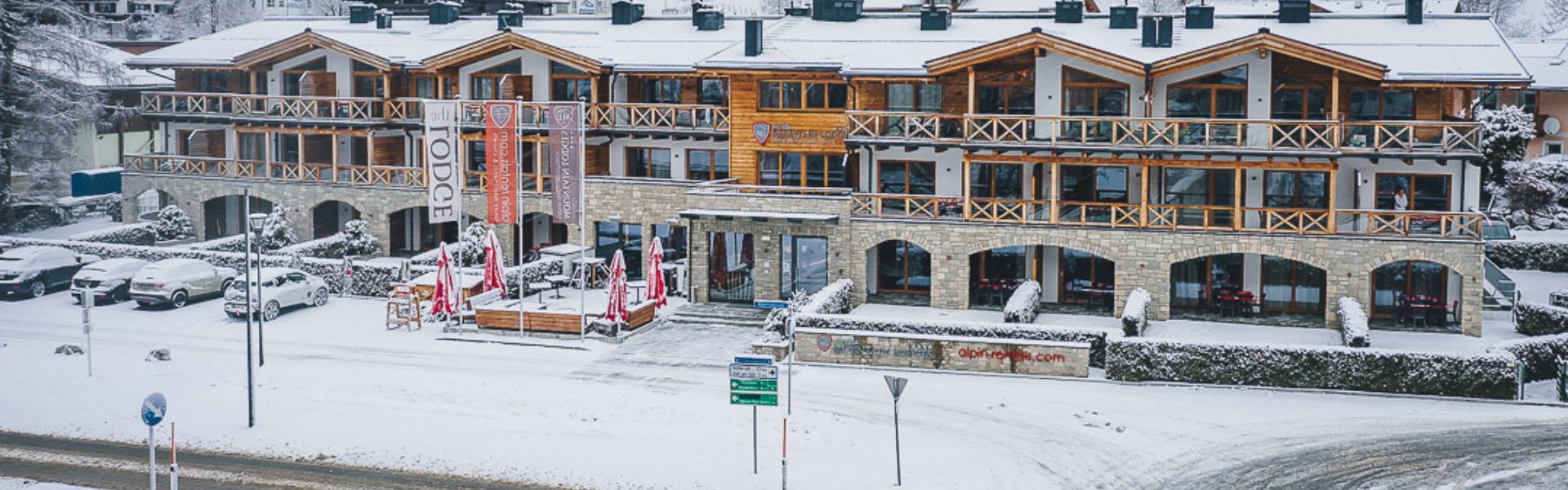 Mountain Lodges Kaprun by AvenidA in winter