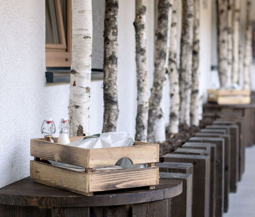 Breakfast basket at Mountain Lodges Kaprun by AvenidA Breakfast basket at Mountain Lodges Kaprun by AvenidA